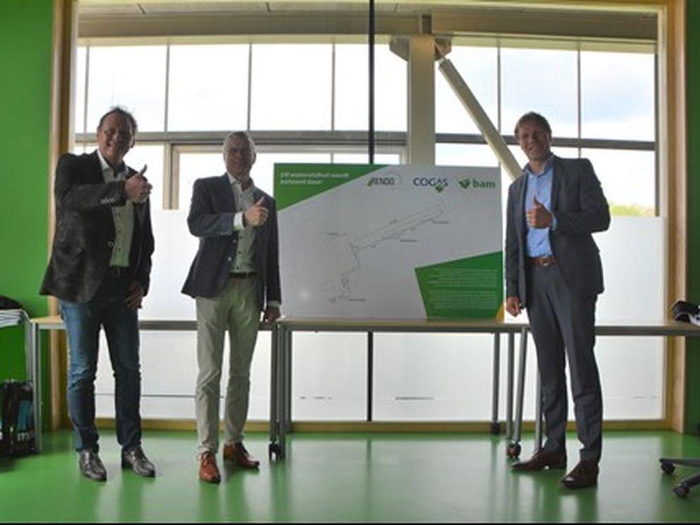  Testnet waterstof geopend op EnTranCe-terrein in Groningen