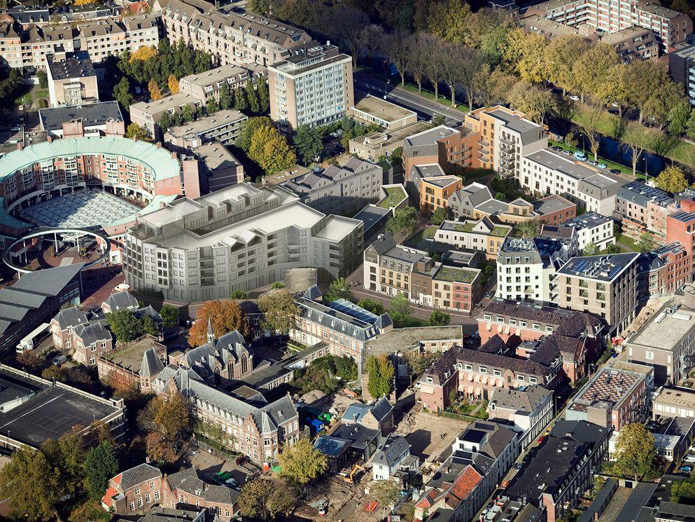 Modern en flexibel werken in de rijksmonumenten Zusterhuis, Stergebouw en Mariapaviljoen van het Gasthuiskwartier ’s-Hertogenbosch