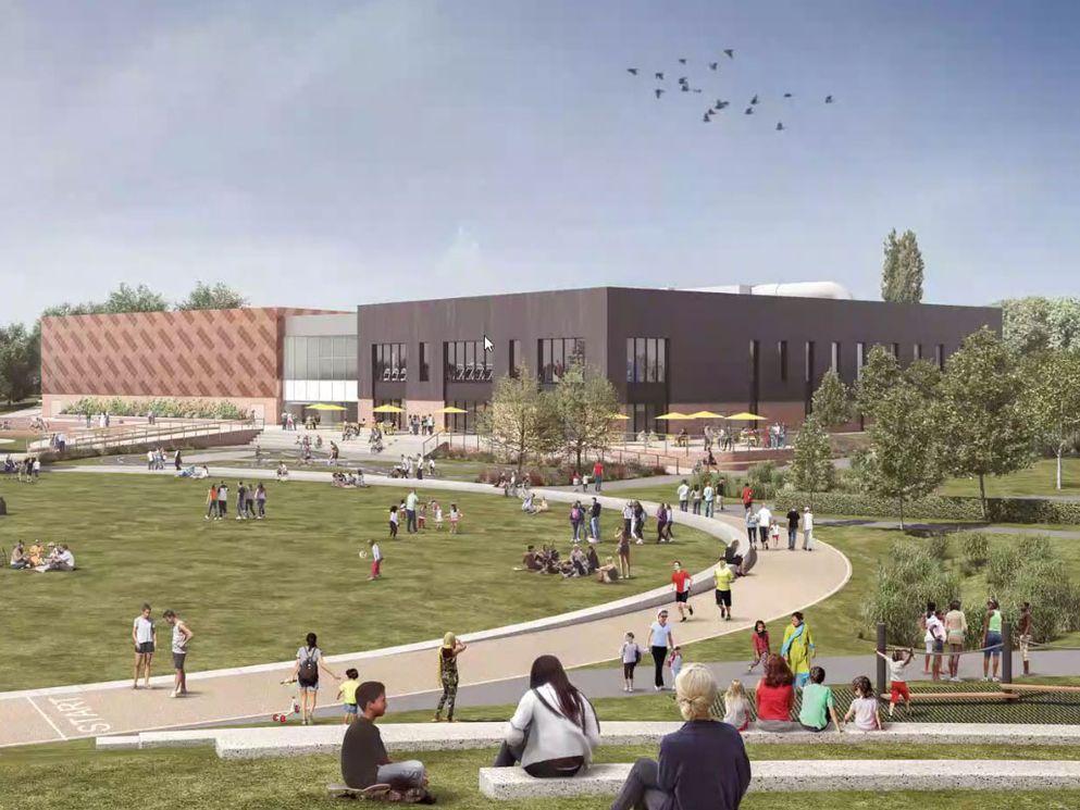 Highly sustainable Nuneaton and Bedworth £24 million physical activity hub chooses BAM