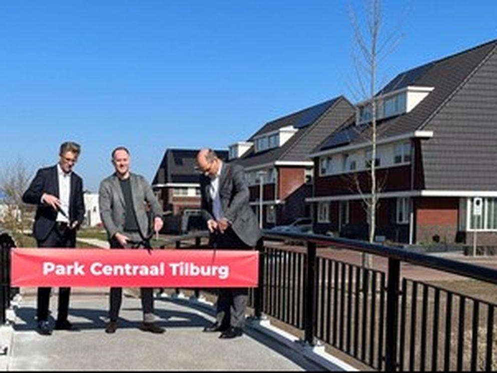 Feestelijke oplevering gebiedsontwikkeling Park Centraal in Tilburg