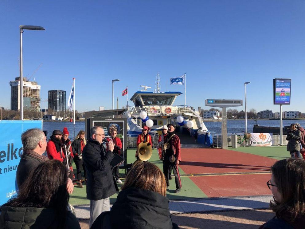 Opening van de vernieuwde oversteek
