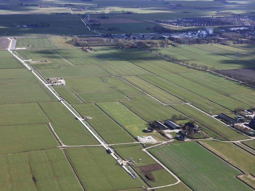 Start herstel landbouwpercelen op project Noord-West 380 kV Eemshaven - Vierverlaten