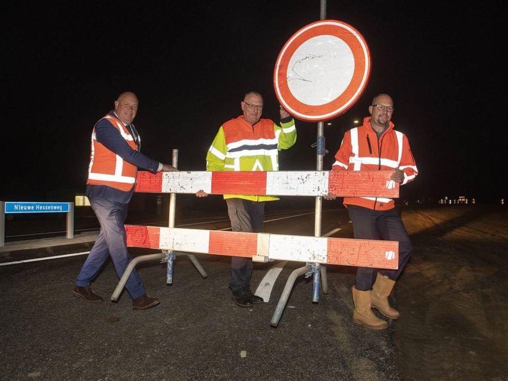 Nieuwe aansluiting A28 en nieuwe N340 in gebruik genomen