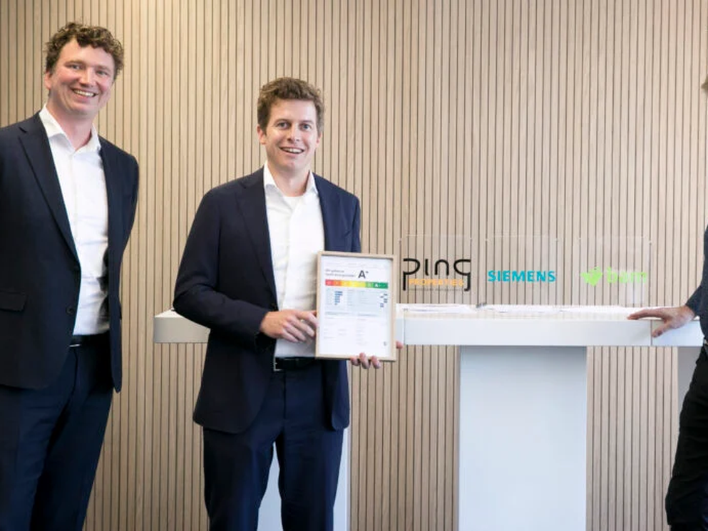 PingProperties en BAM leveren duurzaam gerenoveerd kantoor op aan Siemens op de Dutch Tech Campus