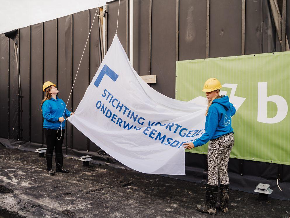 Hoogste punt nieuwbouw Campus Eemsdelta Groningen