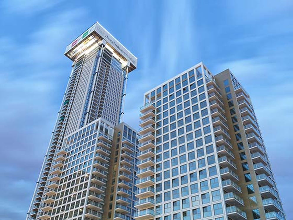 Rotterdam en omgeving opgelet! Zalmhaven volgende week spectaculair verlicht om hoogste punt te vieren