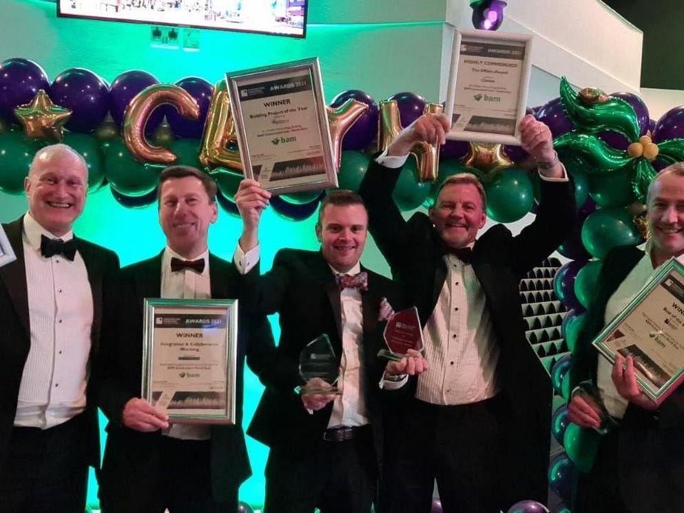 BAM scoops prestigious ‘Constructing Excellence’ awards for landmark construction projects