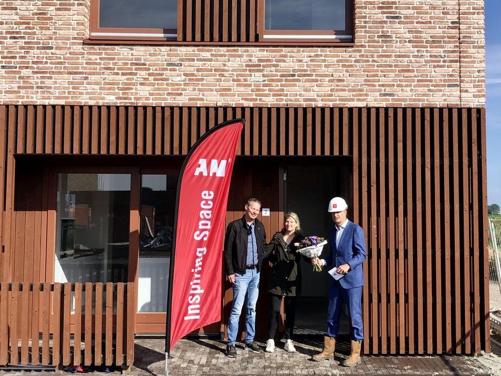 Eerste particuliere woningen opgeleverd in duurzame gebiedsontwikkeling Landgoed Wickevoort te Cruquius, Haarlemmermeer