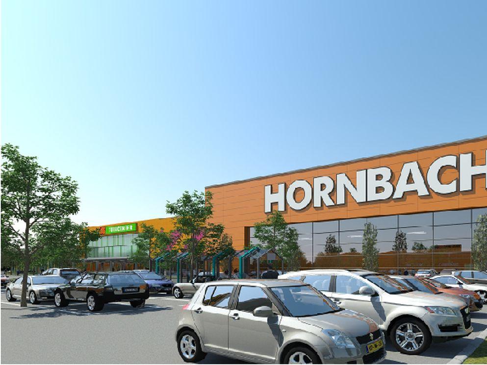 Eerste paal voor eerste Hornbach in Amsterdam