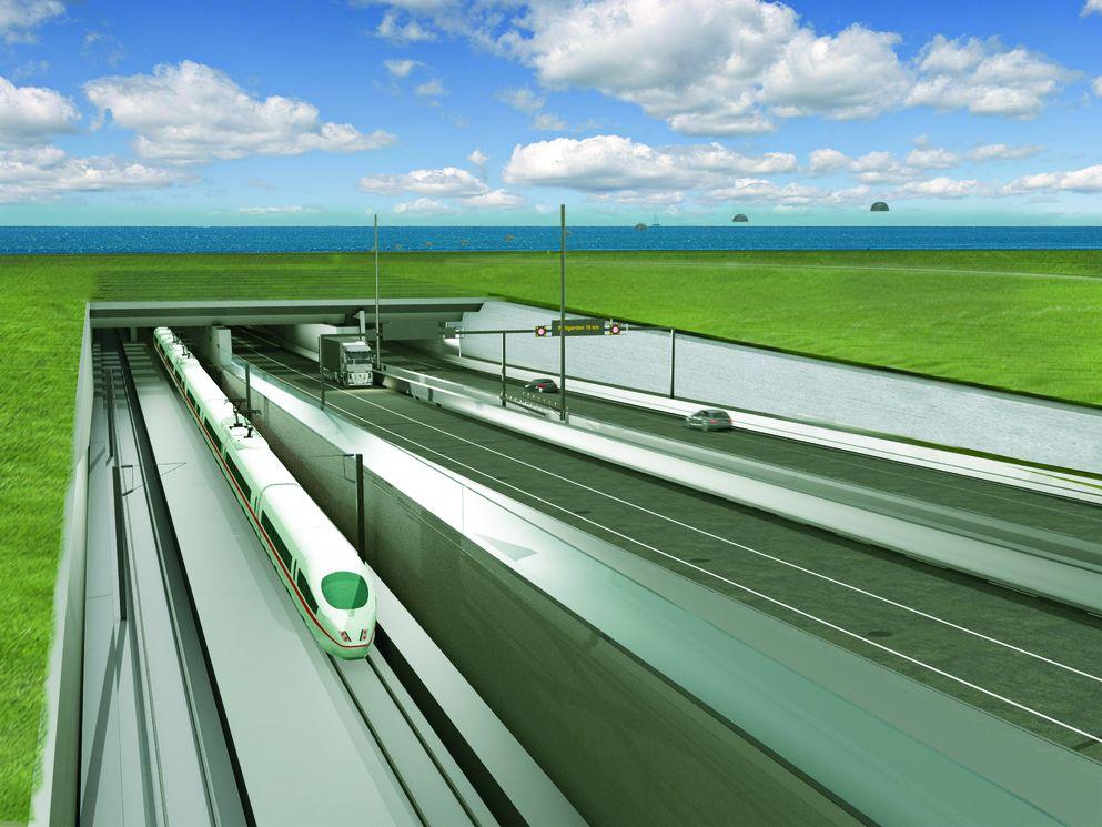Deense overheid en Femern Link Contractors ondertekenen contracten voor aanleg 's werelds langste weg- en spoortunnel