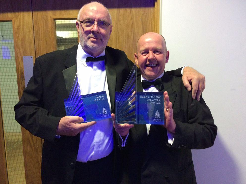 BAM’s David Hawkins, left, and Andy Witnall, right