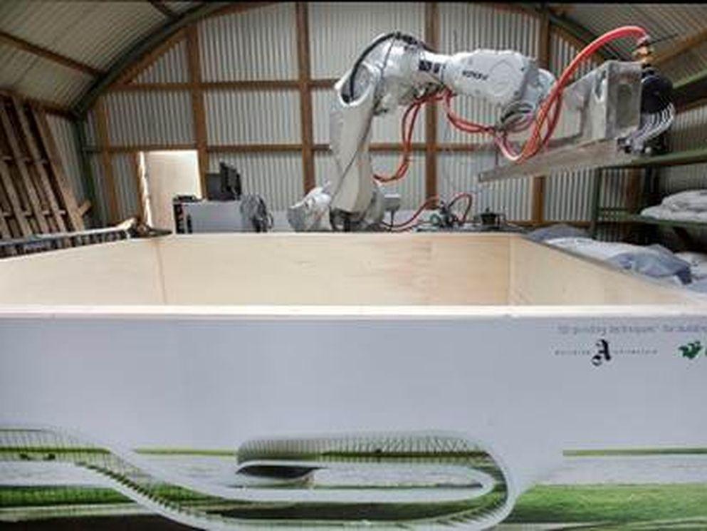 BAM en Universe Architecture lanceren revolutionaire robo-printer op FabCity