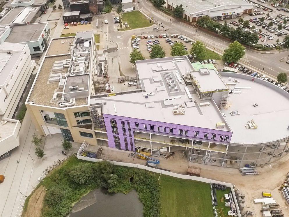 50,000 man hours of construction and zero harm at University of Lincoln’s £17.5 million new Isaac Newton Building