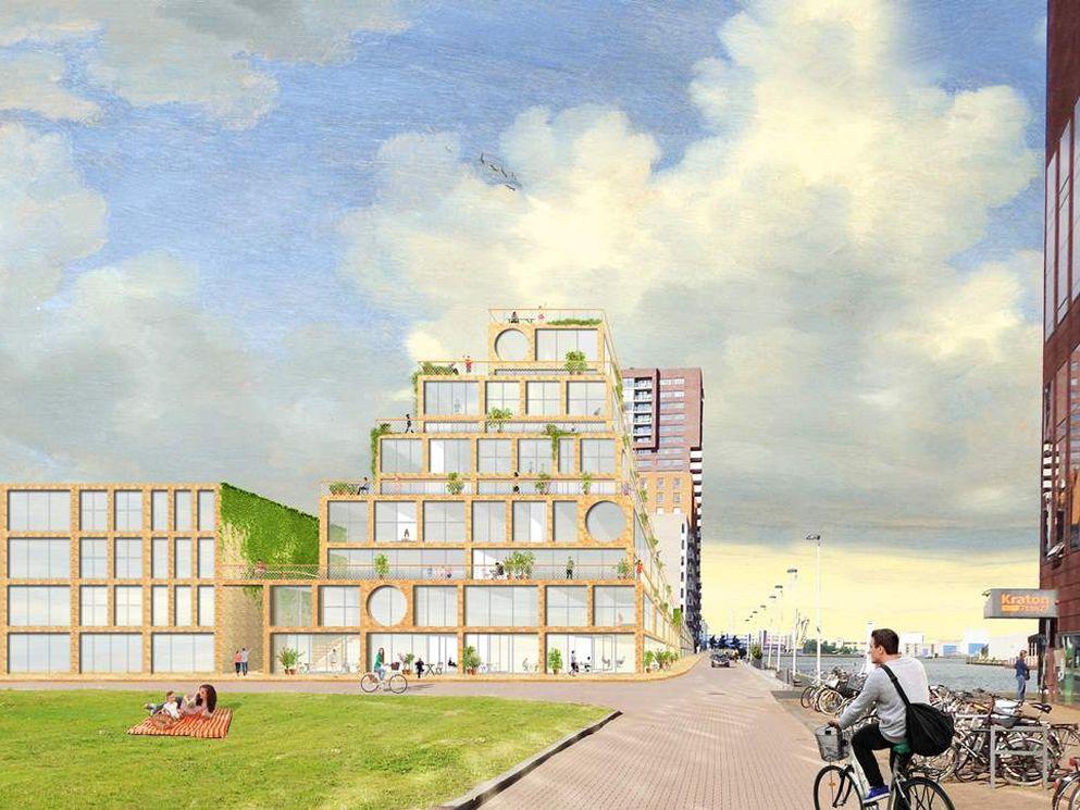 Gemeente Rotterdam selecteert ‘Rotterdamse Toren van Babel’ voor locatie Lloydpier in Rotterdam