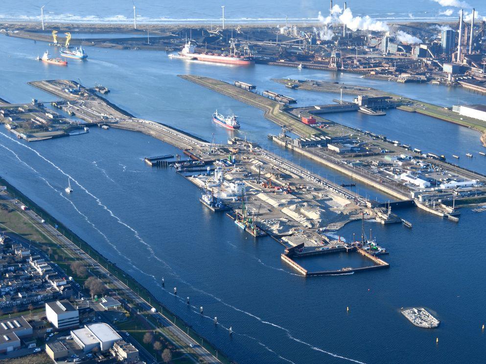 Publiekscentrum SHIP zeesluis IJmuiden open voor publiek. (bron: Topview Luchtfotografie)