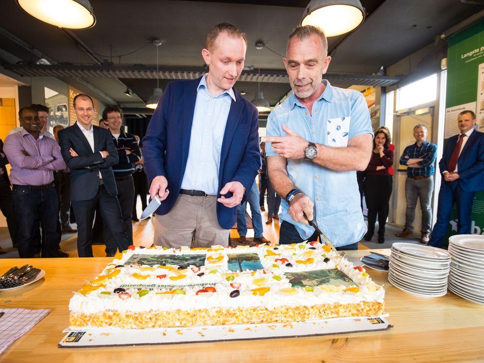 Informatiecentrum en bouwcafé station Driebergen-Zeist feestelijk geopend