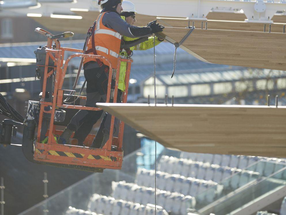 Firms across the UK have worked on the new stand at Lord’s says contractor