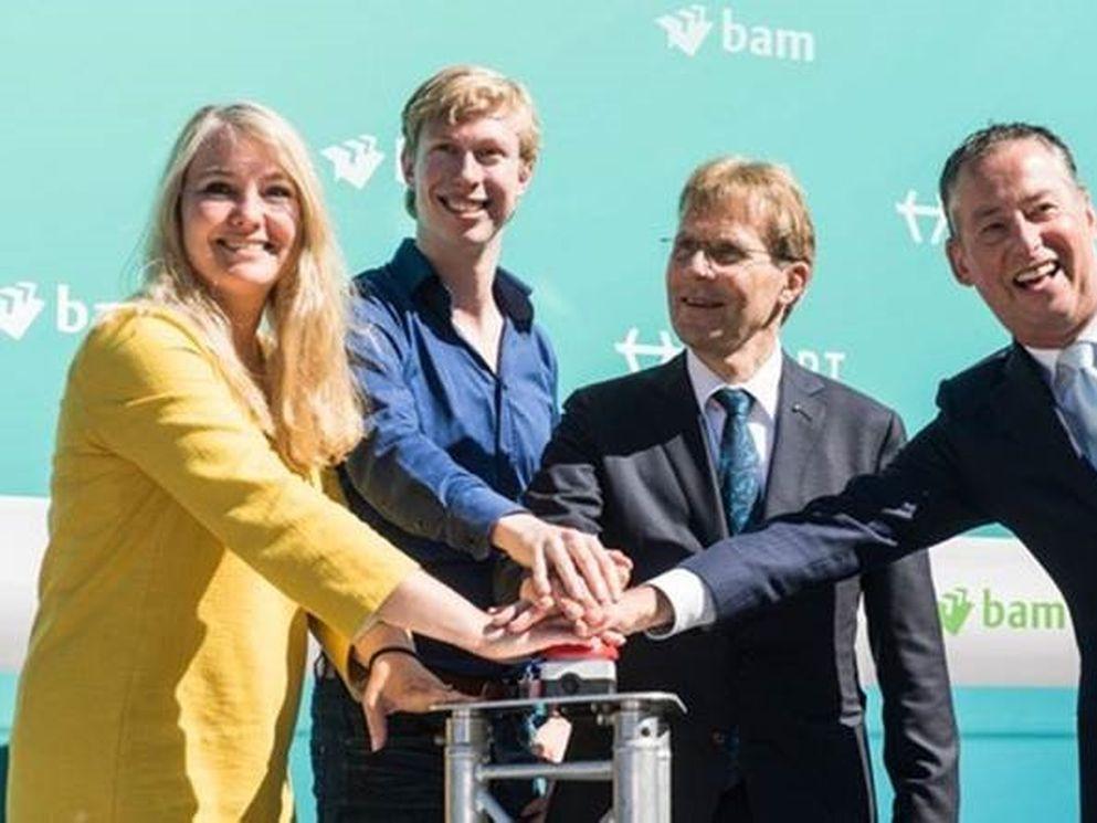 Hardt toont Europa’s eerste hyperloop-testfaciliteit in Delft. Fotograaf Roderik van Nispen (Van Nispen Fotografie).