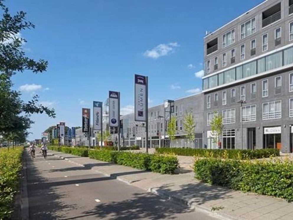 Het complex omvat 38.959 m2 bvo stadion, kantoren, retail, horeca, een viersterrenhotel en leisure.