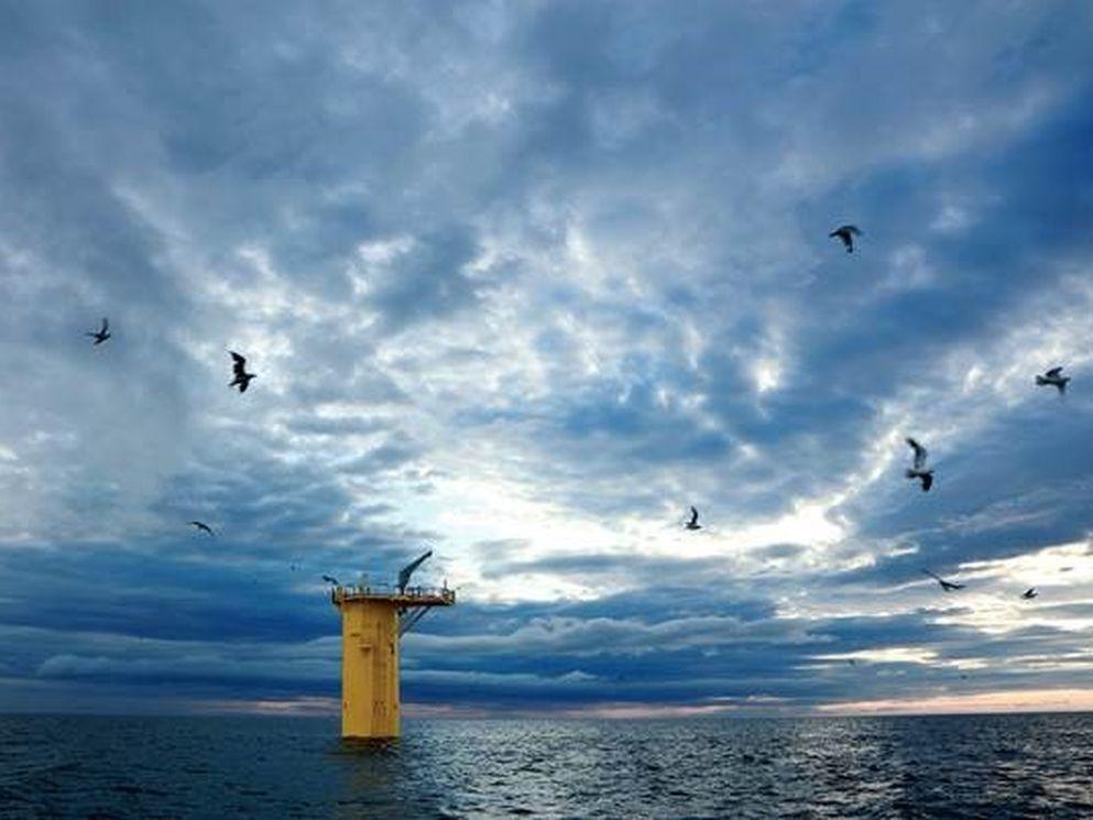 Construction milestone for pioneering offshore windfarm