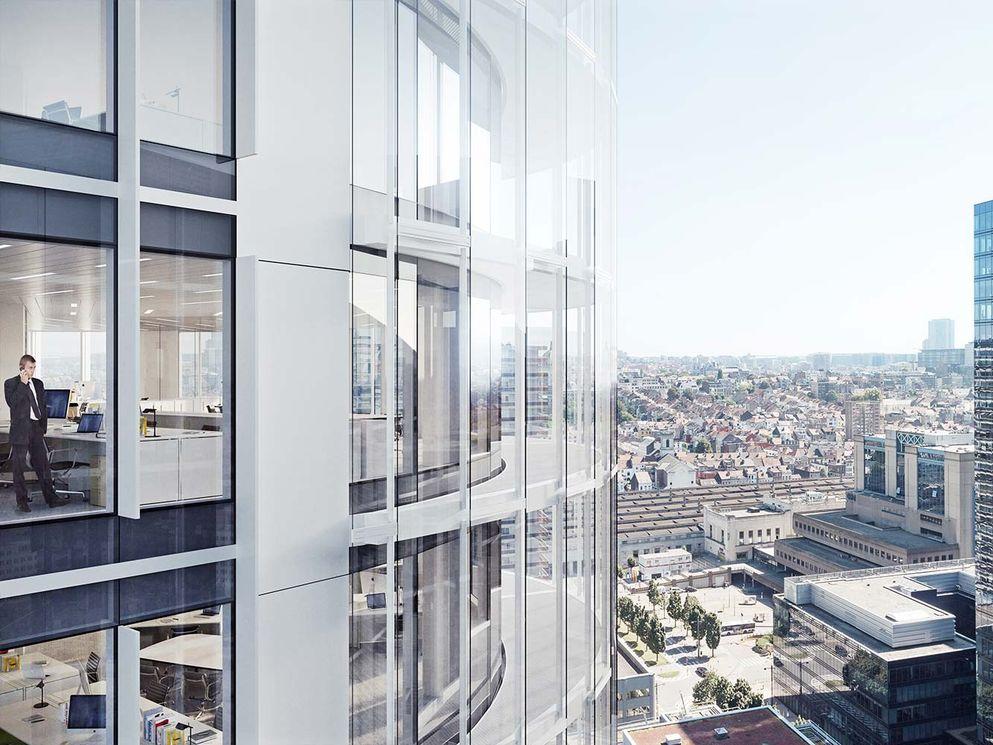 BAM wins contract for two Möbius office towers in Brussels