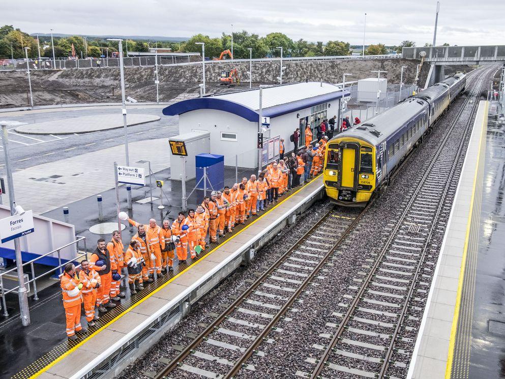 Official opening for Scotland’s newest station