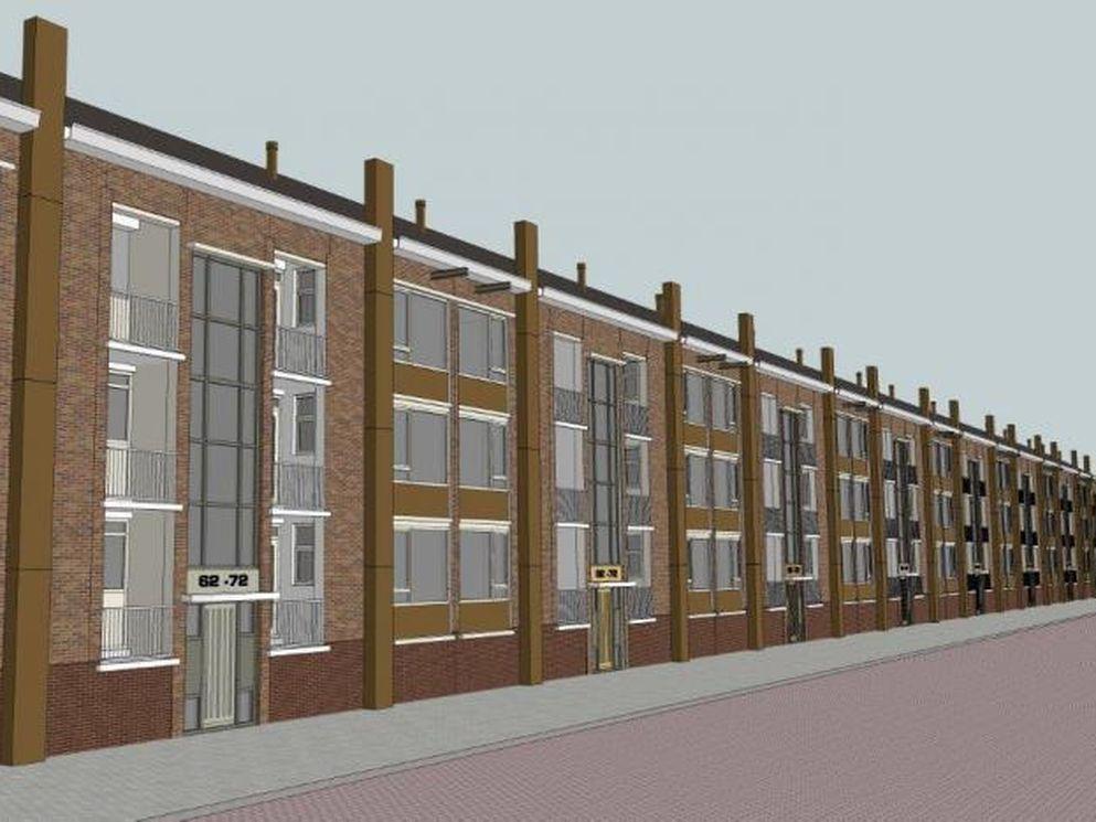 Woonforte knapt 48 woningen in Pieter Floriszstraat op