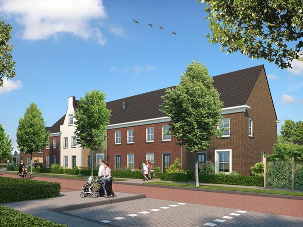 Startsein nieuwe fase woonwijk Façade in Deurne