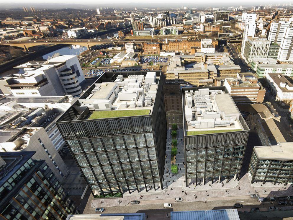 Development of Grade A office space at Atlantic Square, Glasgow to start in March for major UK Government hub