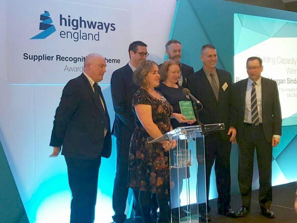 BMV JV M5 Oldbury Viaduct Scheme wins Highways England Award