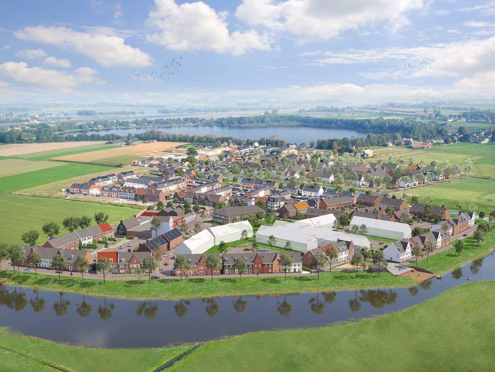 Wethouder Van Tilburg verricht officiële handeling start bouw tweede fase Het Dorpshart in Vianen
