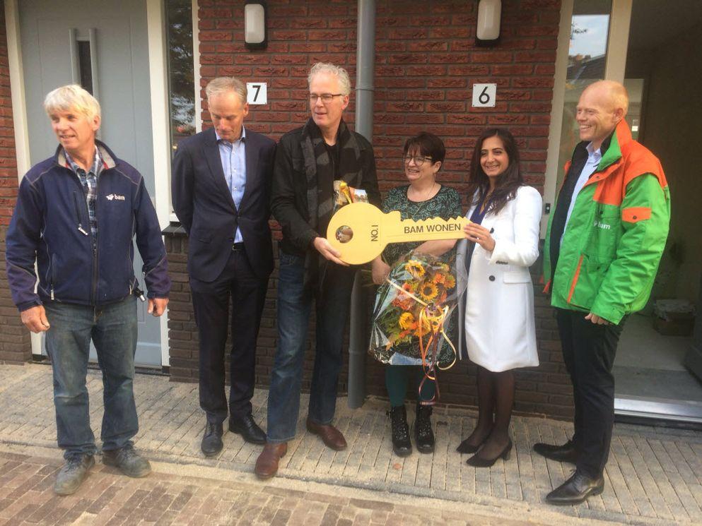 BAM Wonen levert eerste woningen nieuwbouwproject Thuis aan de Zaan in Zaandam op