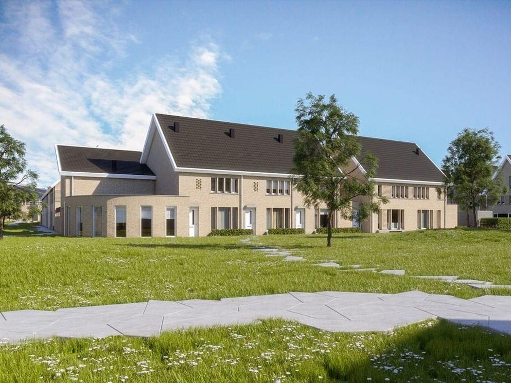 Wethouder Joop van Orsouw geeft startsein bouw 26 woningen Park Zwanenberg in Oss