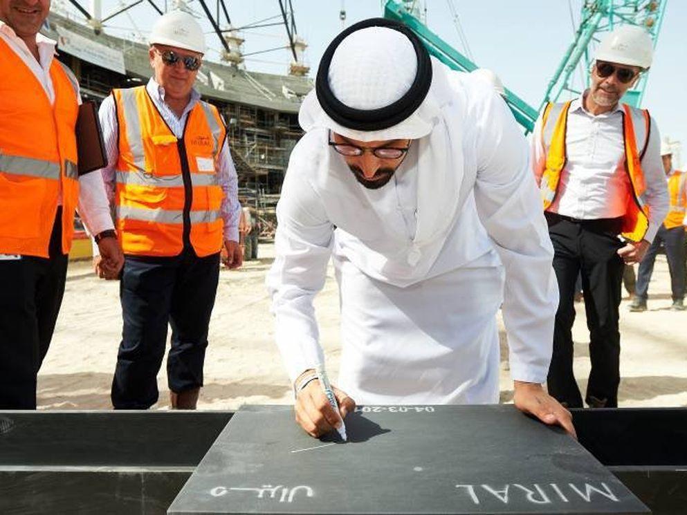 Miral marks a major step towards Yas Bay Arena’s completion