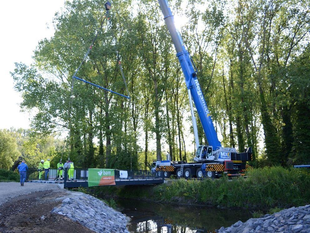 Fietsbrug verbindt binnenstad met de Kevie