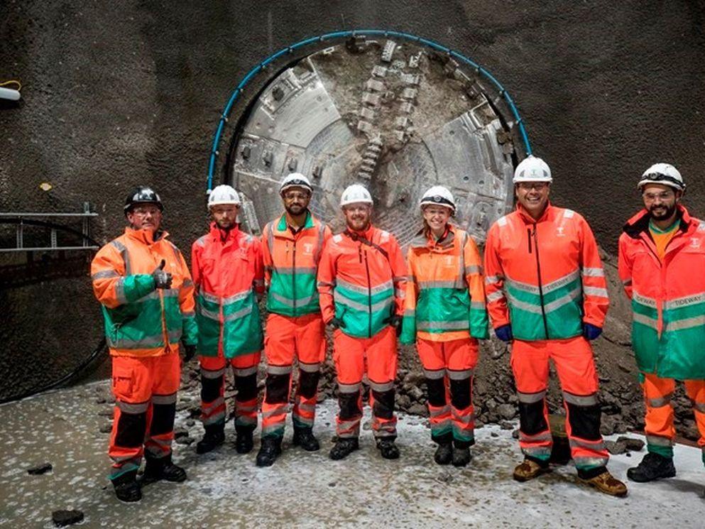 First tunnelling machine breaks ground on super sewer