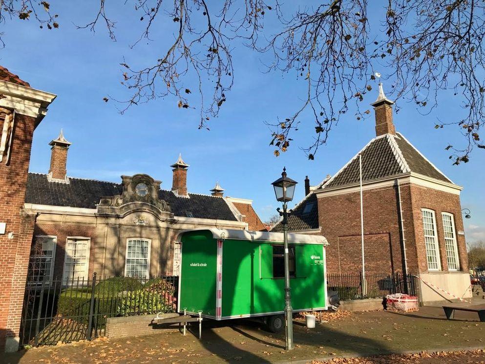 Schakel & Schrale restaureert Hofje van Noblet in Haarlem