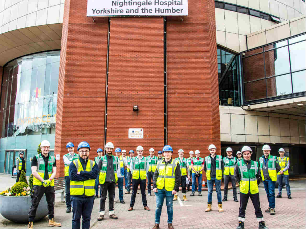 BAM hands over new NHS Nightingale Hospital Yorkshire and the Humber