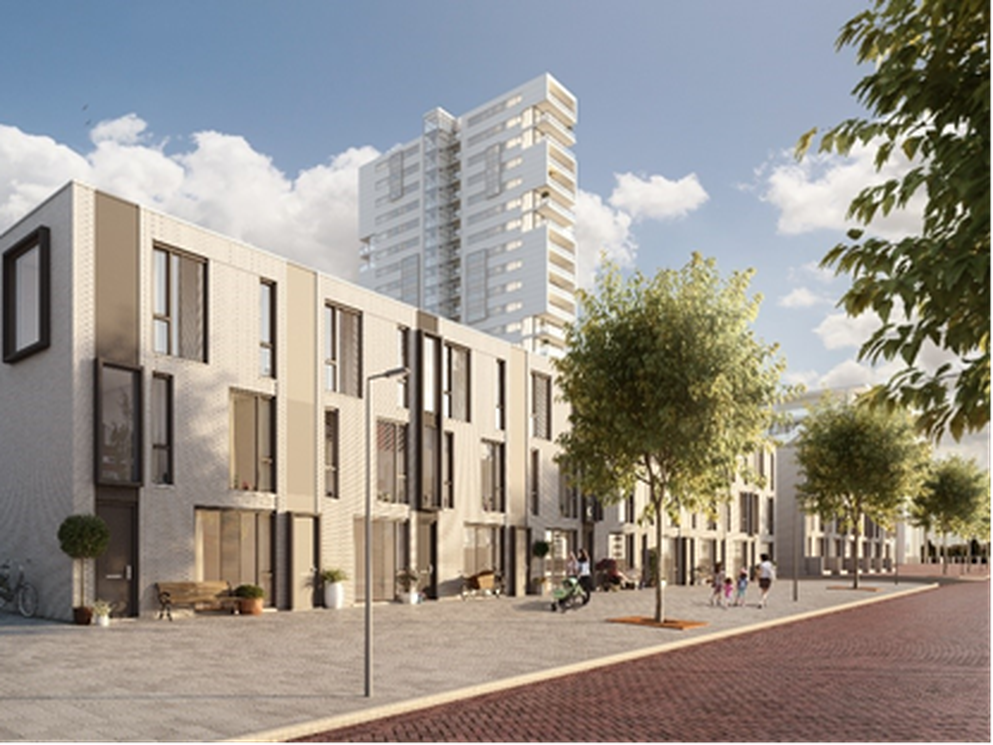 Start verkoop 28 duurzame en gasvrije woningen in Newport Nesselande in Rotterdam