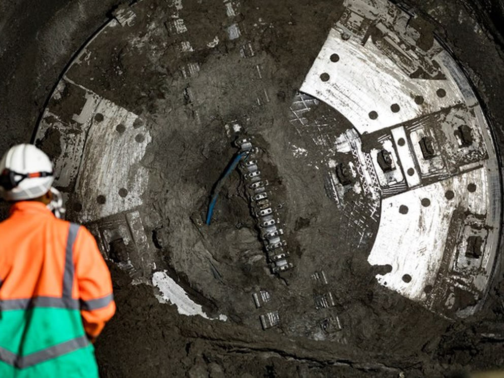 Tunnel Boring Machine Charlotte completes connection tunnel drive