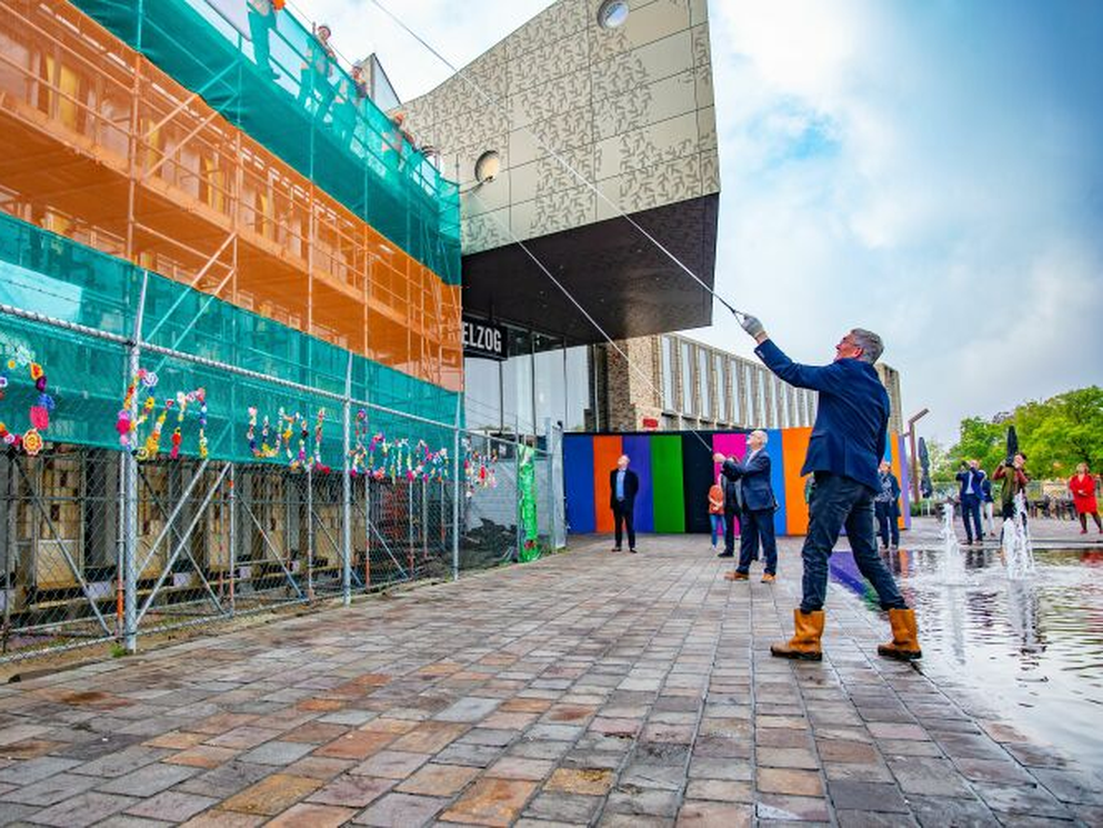 Viering hoogste punt huis van cultuur en bestuur in Midden-Groningen