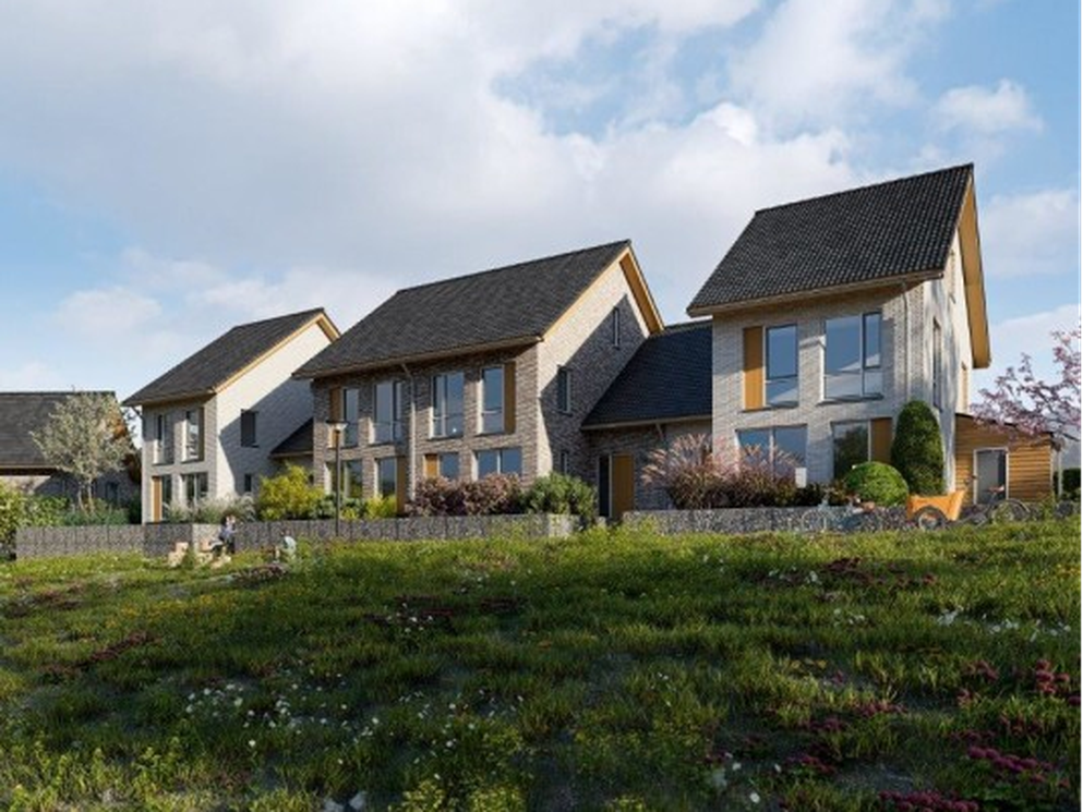 Synchroon en BAM Wonen geven startsein bouw 54 woningen Kop van Waal fase 2 in Tiel