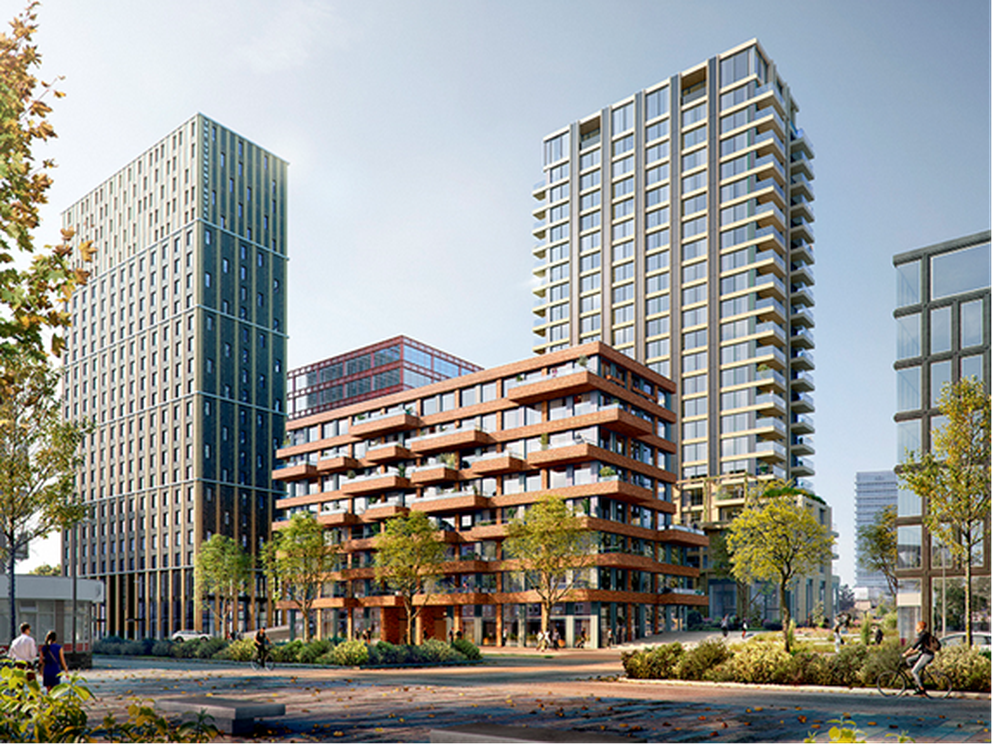 AM krijgt groen licht op ontwerp twee nieuwe woontorens in Eindhoven