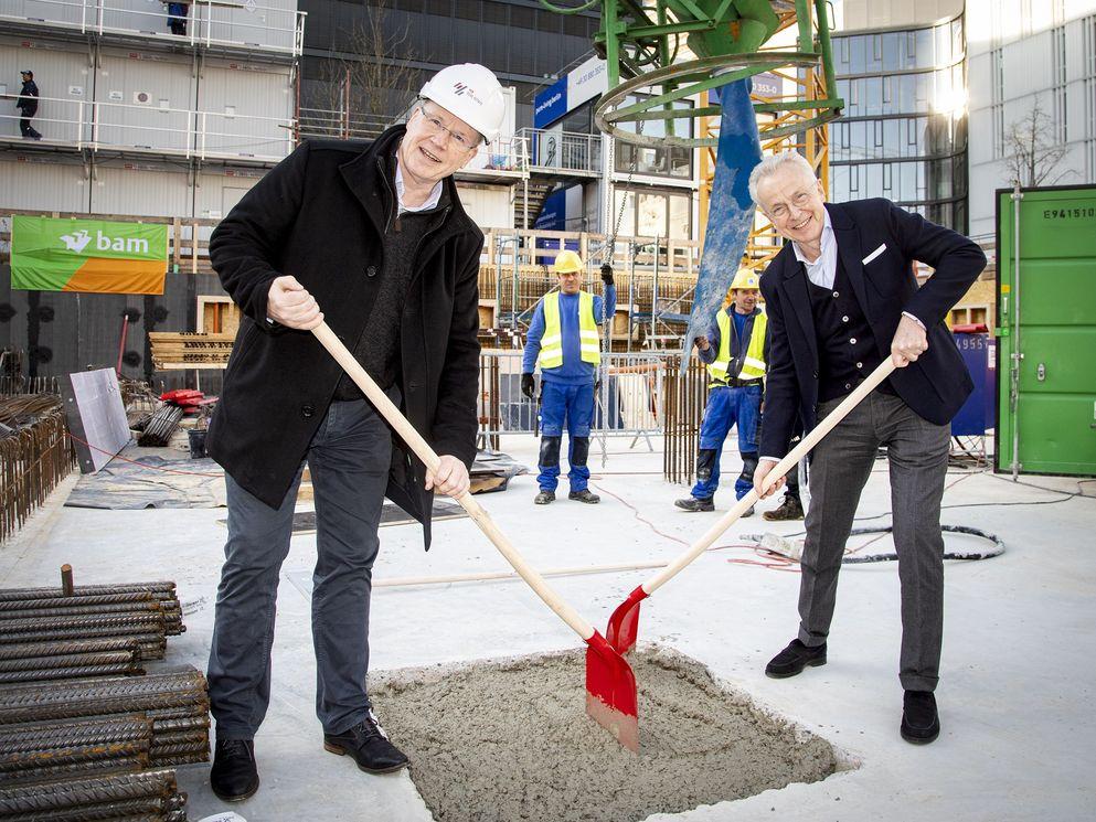 Warburg-HIH Invest legt Grundstein für ein Gebäude des Zalando Headquarterkomplexes in Berlin