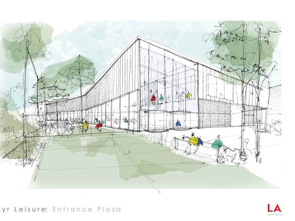 hub South West and contractor, BAM, set to revive Ayr town centre with construction of new leisure facility
