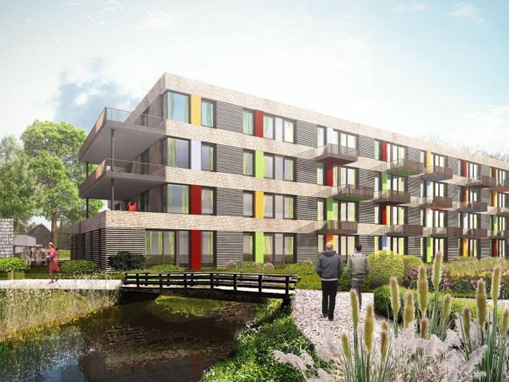 Artists impression Woongebouw Zalkerbos