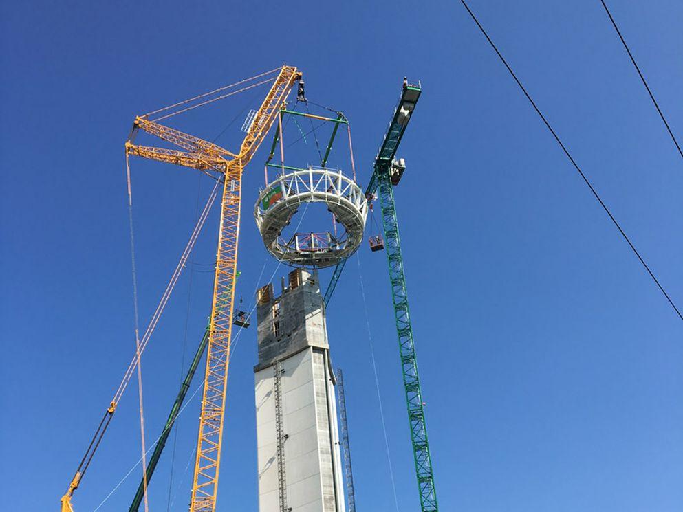 Air Traffic Control Tower at Dublin Airport Takes Shape