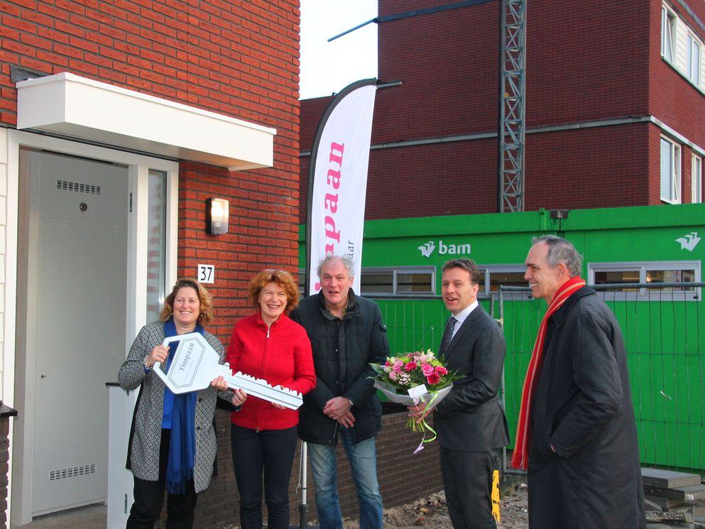 Timpaan en BAM Wonen leveren eerste woning op in fase 2 Antoniuskwartier te Utrecht