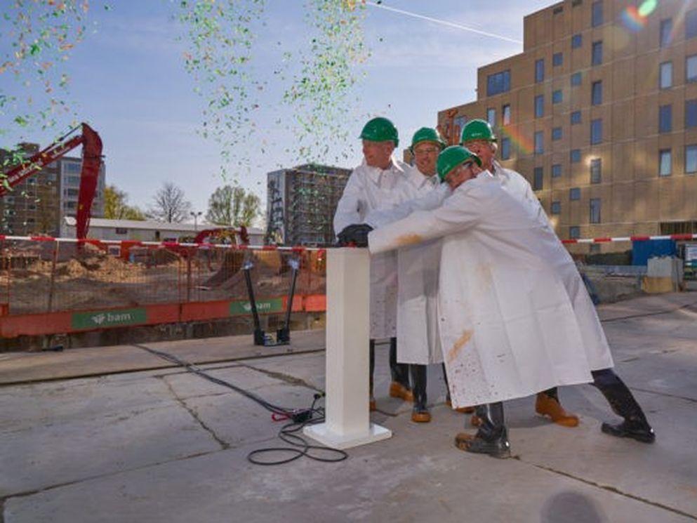 Bouw appartementengebouw The George officieel gestart