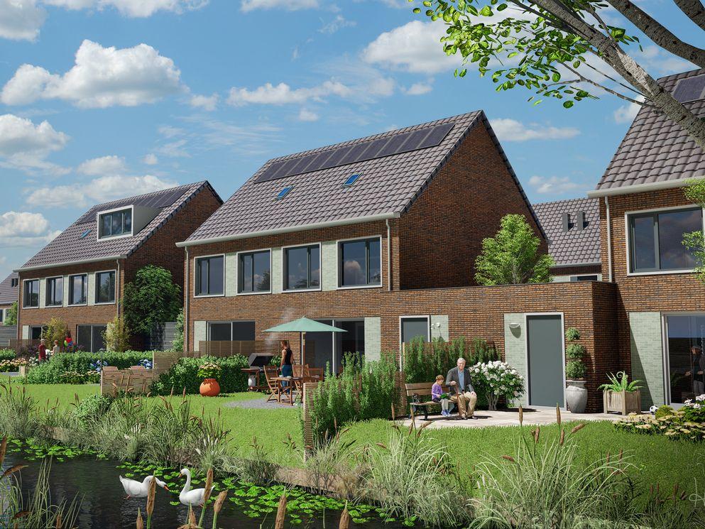 Artists impression De Eilanden van IJsselmonde
